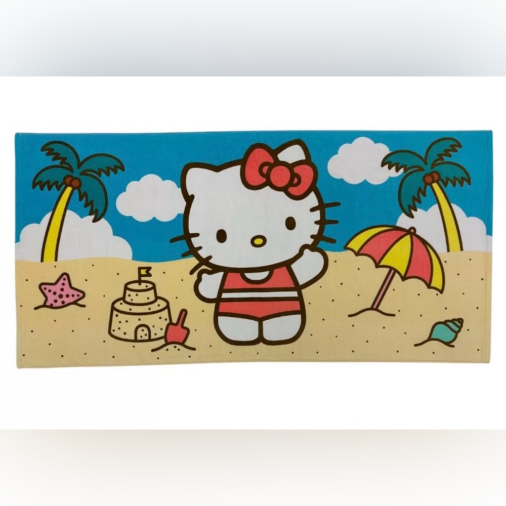Hello Kitty Sandy Toes Kids Beach Towel